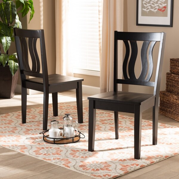 Fenton Mid Century Modern 2 Piece Dining Chair Set On Sale Bed