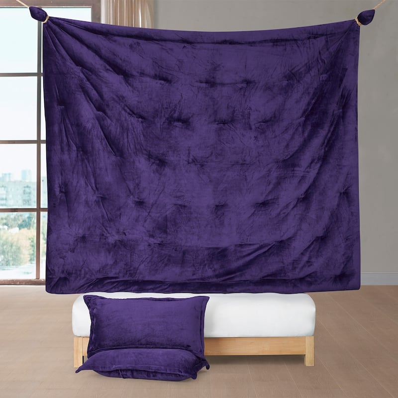 Thicker Than Thick® - Coma Inducer® Oversized Comforter Set - Standard Plush Filling