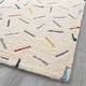 preview thumbnail 2 of 1, 5X8 Area Rug COLORED SPRINKLES - 5' x 8'