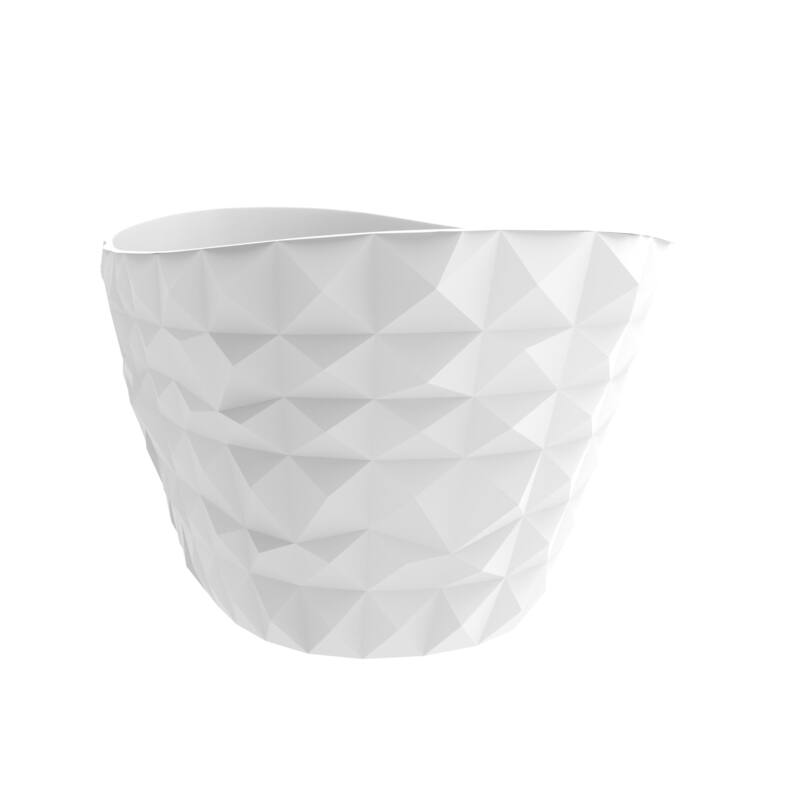 Knightsbrook 64" Freestanding Soaking Solid Surface Bathtub