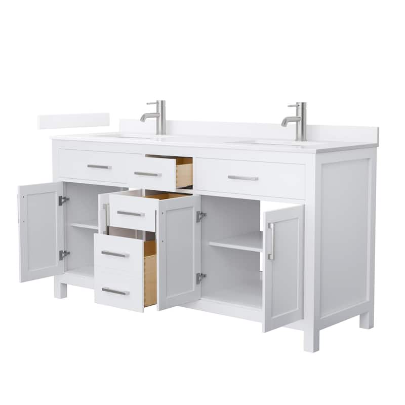 Wyndham Collection WCG2424-66D-QTZ-UNSMXX Beckett 66" Free Standing