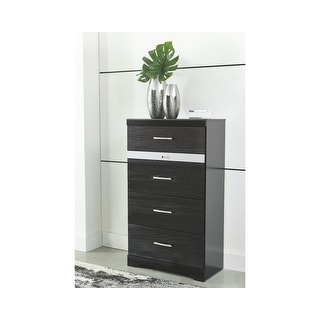 Starberry Contemporary Black Drawer Chest