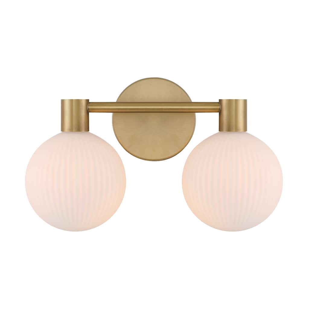 Minka Lavery 2992 Fenton 2 Light 15" Wide Bathroom Vanity Light with