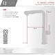 preview thumbnail 46 of 54, STYLISH Latina Single Handle Pull Down Kitchen Faucet
