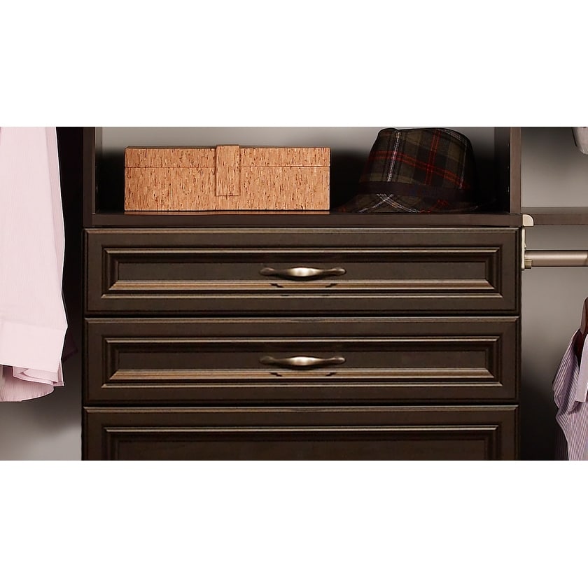 ClosetMaid SuiteSymphony 25 in. Closet Organizer with 3 Drawers - On Sale -  Bed Bath & Beyond - 26435942