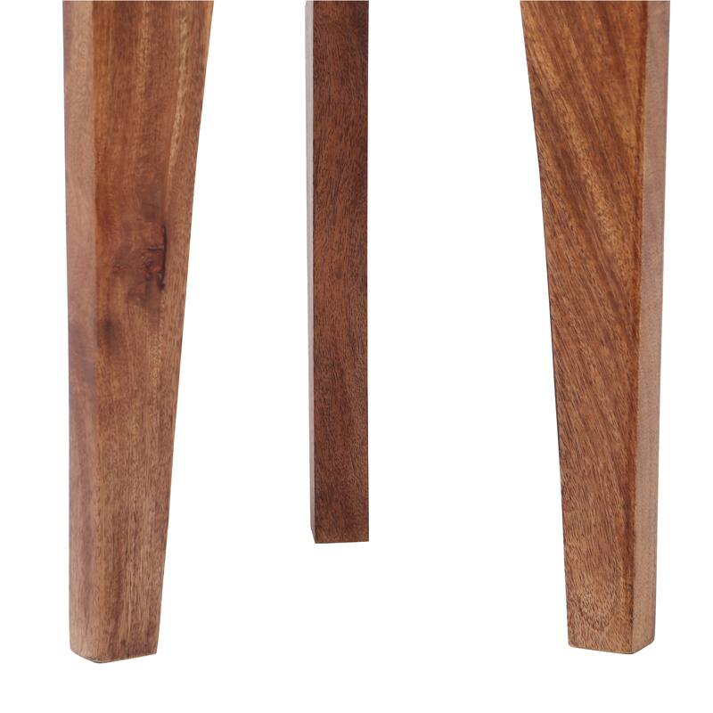 Christopher Knight Home 3-Legged Mango Wood Round End Table