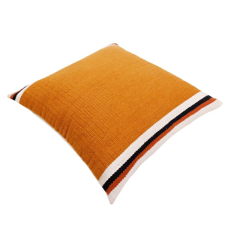 Sevita Southwestern Bordered Stripe Throw Pillow