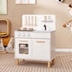 preview thumbnail 3 of 18, Costway Kids Kitchen Playset with Light up Stove & Cooking Sounds Oven - See Details