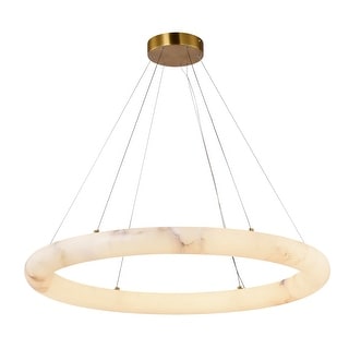 Artcraft Camila - Integrated LED Chandelier - Brushed Brass Finish