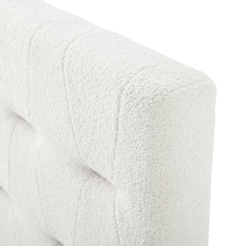 Corvus Somme Tufted Upholstered Platform Bed