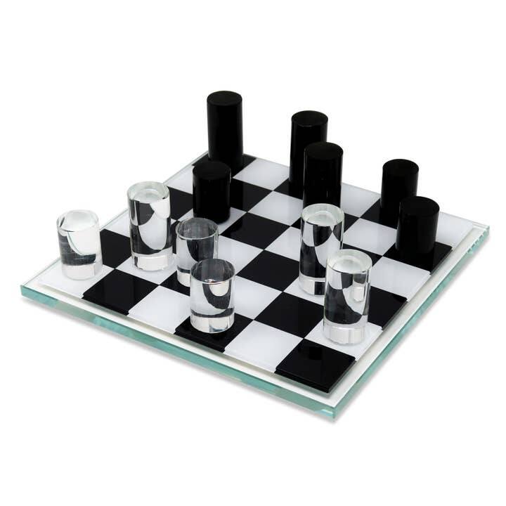 10.25" Crystal Chess Game