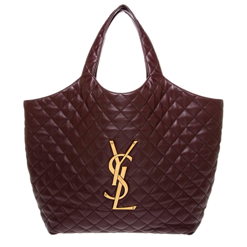 Saint Laurent Icare in Quilted Nappa Lambskin