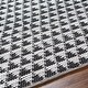 preview thumbnail 5 of 4, Livabliss Jean Recycled Cotton & Jute Boho Diamond Area Rug