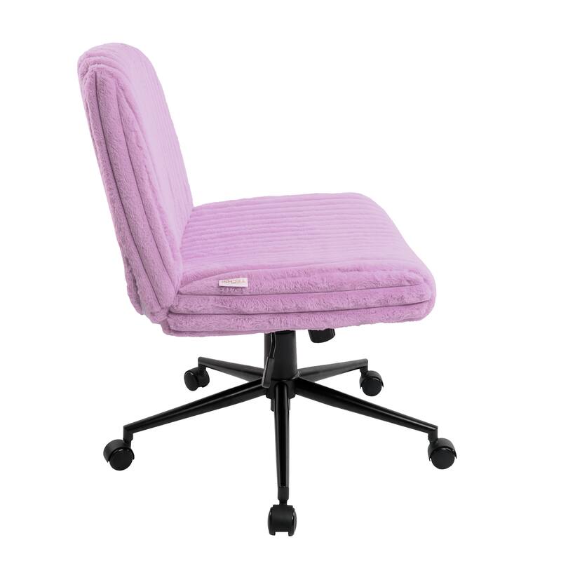Modern Designs Plush Swivel Chair for Criss-Cross Seating