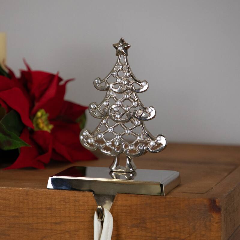 Christmas Tree Stocking Holder - 6.25" - Rose Gold