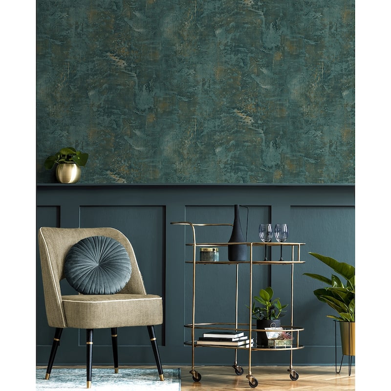 Seabrook Designs Gilmore Faux Unpasted Wallpaper