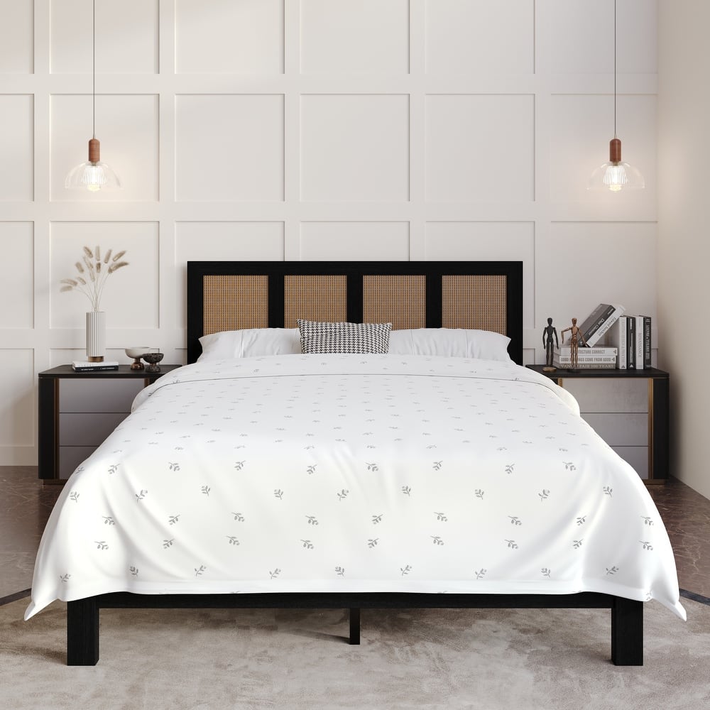Clayfell Missoula Wood Panel Bed