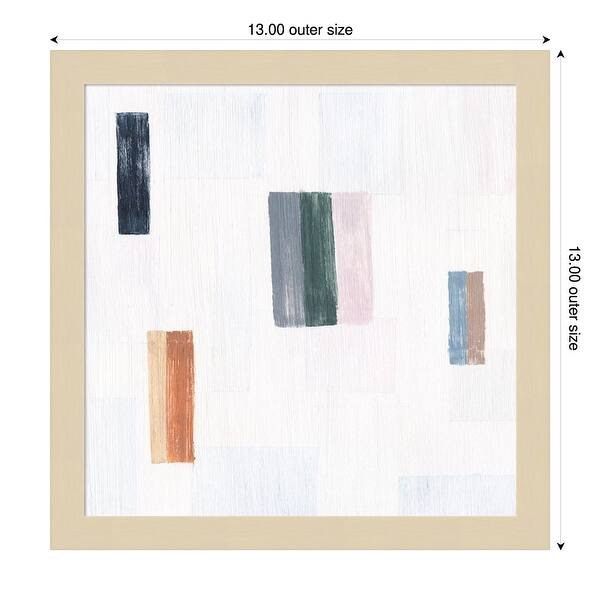 dimension image slide 17 of 18, Somatic I by Vanna Lam Wood Framed Wall Art Print