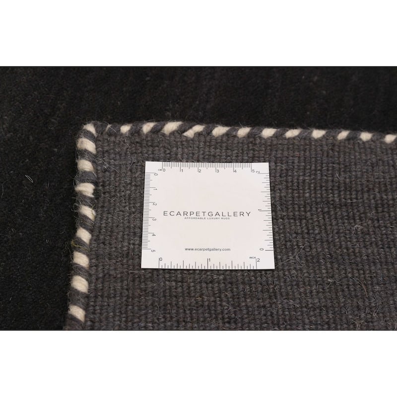 Kashkuli Gabbeh Grey Rug 2'7" x 11'0" - 2'7 x 11'0