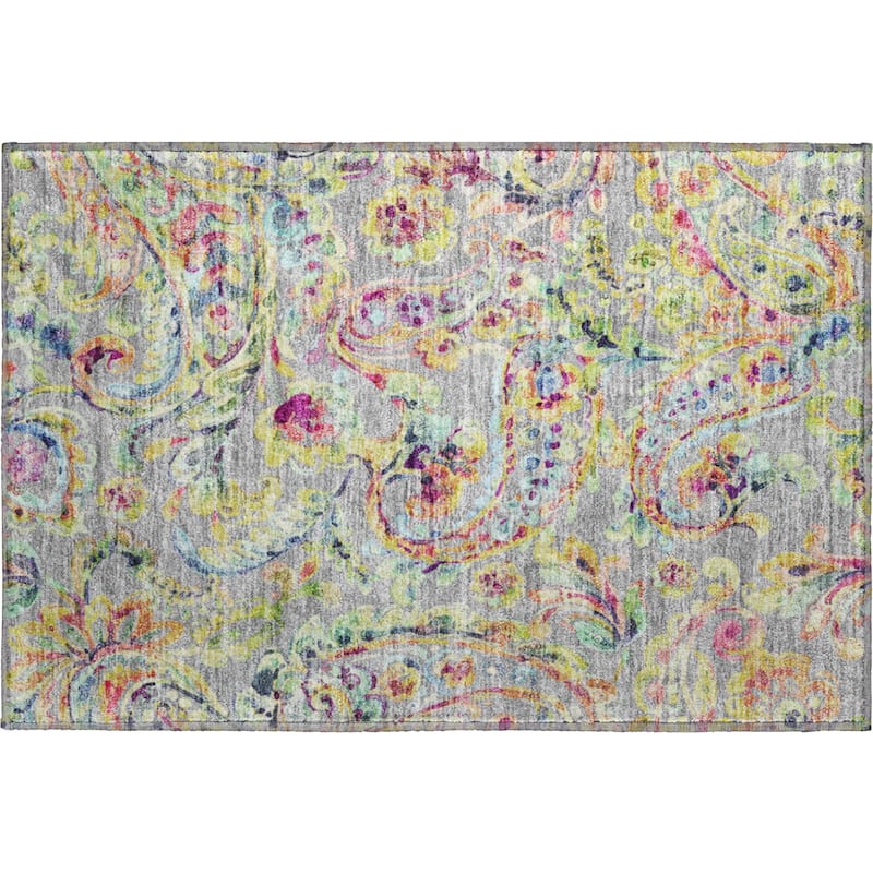 Premium Washable Super Soft Paisley Mayfield Rug