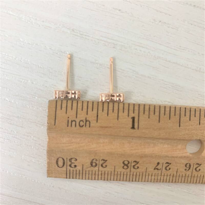 Joelle Collection Diamond Earrings 1/3 cttw 3-Stone Cluster Earrings 14K Gold Beautiful Gift