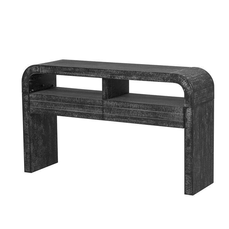 Retro Curved Console Table