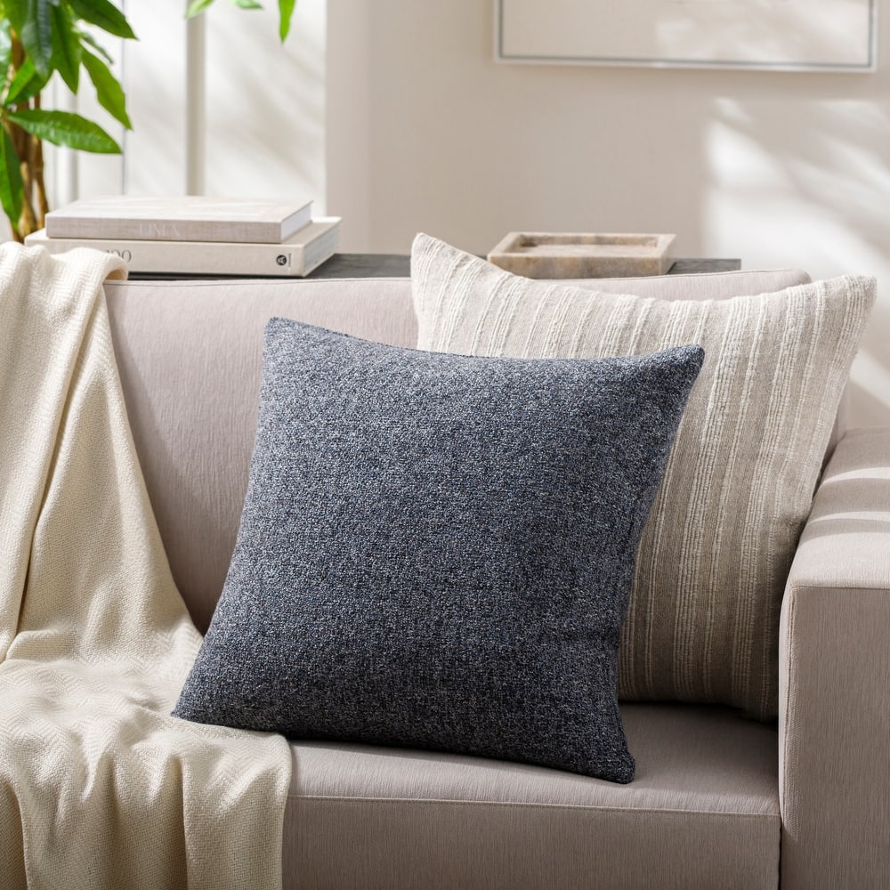 Keely Modern & Contemporary Solid Color Accent Pillow