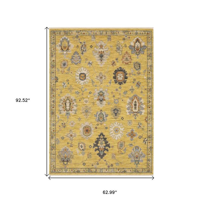 HomeRootsOriental Traditional Rectangle Area Rug