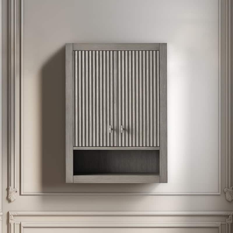 Vanity Art 24 "Wall Mounted Bathroom Storage Cabinet with Soft Close Doors