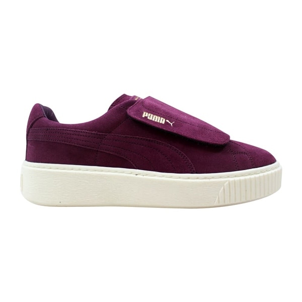puma suede platform strap