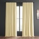 preview thumbnail 31 of 81, Exclusive Fabrics Textured Faux Dupioni Silk Thermal Blackout Curtains (1 Panel)