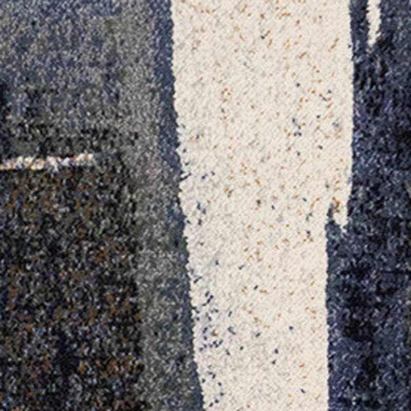 HomeRoots Abstract Modern Rectangle Area Rug - 5' X 8'