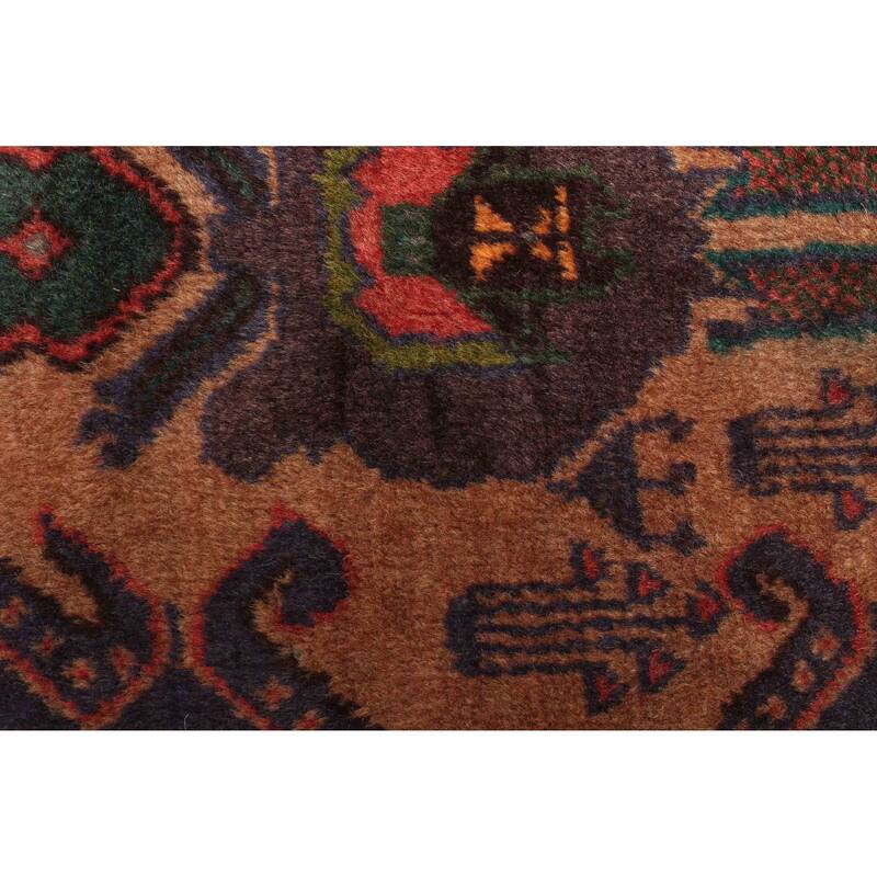 ECARPETGALLERY Hand-knotted Teimani Dark Navy Wool Rug - 2'8 x 6'3