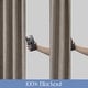 preview thumbnail 16 of 90, Linen Texture 100% Blackout Grommet Curtain Pair(2 panels)