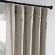 preview thumbnail 47 of 88, Exclusive Fabrics French Linen Room Darkening Curtains Panel - Elegant luxurious Drapes (1 Panel)