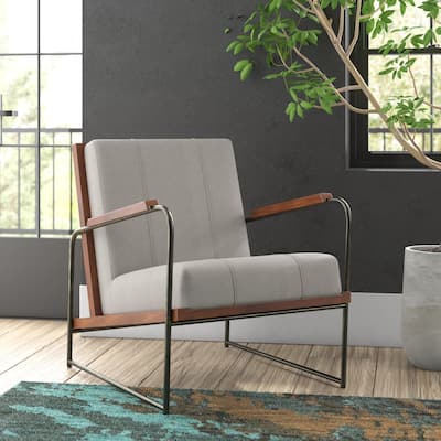 NPD Furniture Damian Fabric Accent Arm Chair