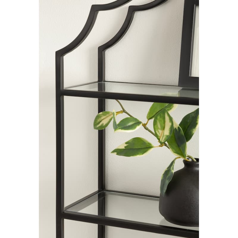 Kate and Laurel Leanna Tiered Wall Shelf