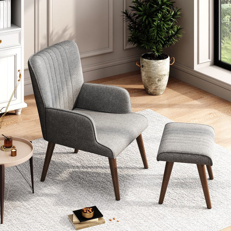 Corvus Latvia Modern Accent Lounge Chair Set