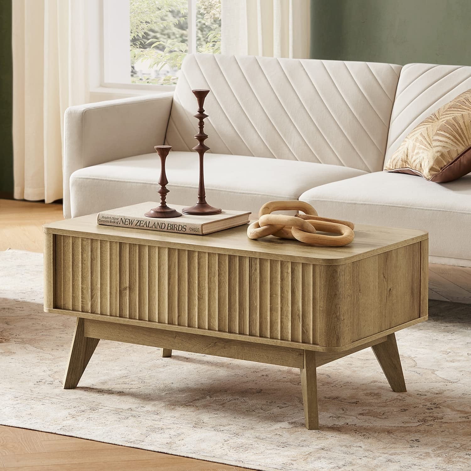 Boho lift deals top coffee table