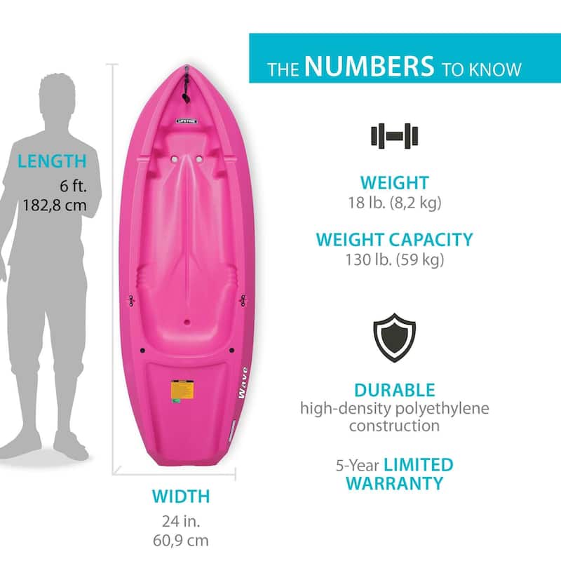 Lifetime Wave Sit-on-Top Youth Kayak