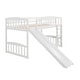 preview thumbnail 8 of 26, Stylish & Simple Twin size Loft Bed with Slide and Ladder, Maximized Space, Solid Construction & Versatility Galore