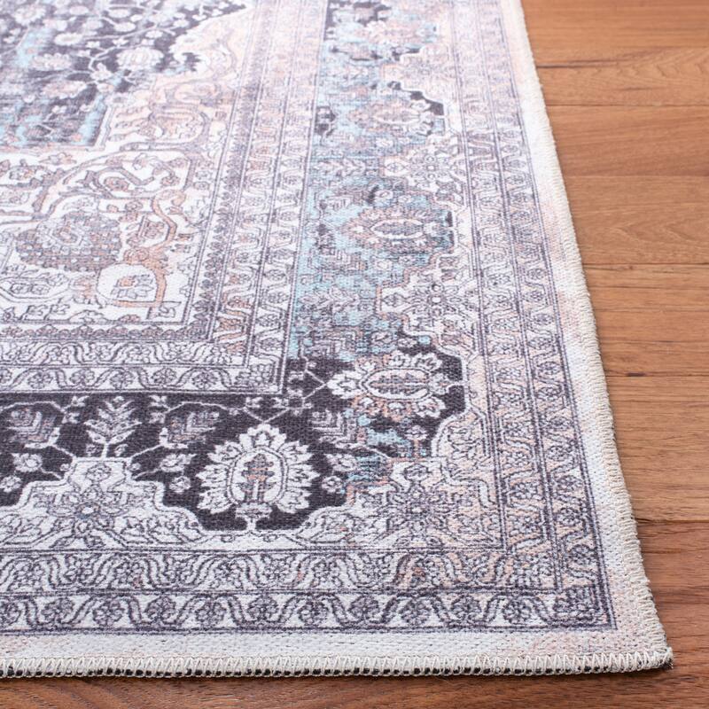 SAFAVIEH Serapi Machine Washable Ottilie Shabby Chic Distressed Rug