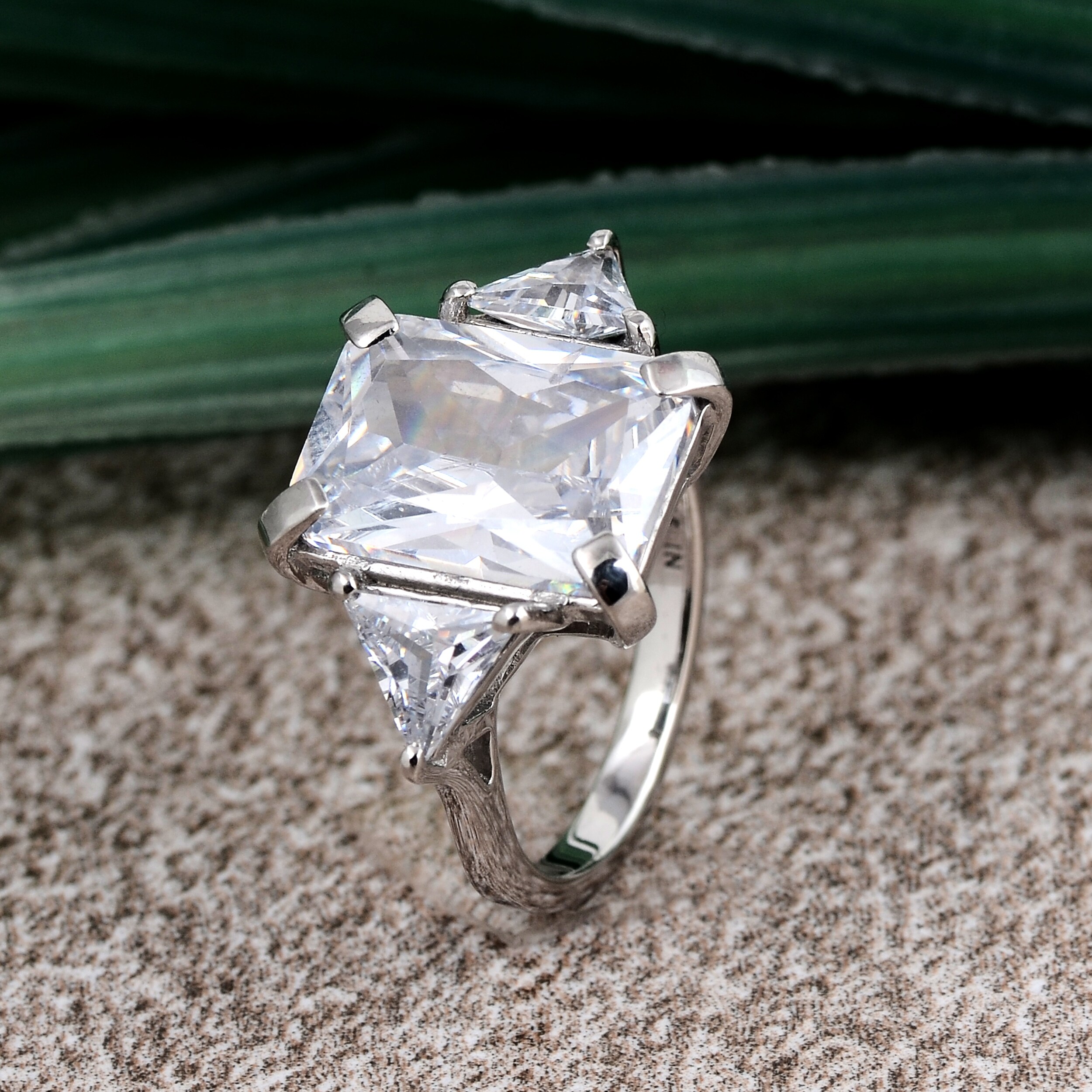 Overstock on sale silver rings