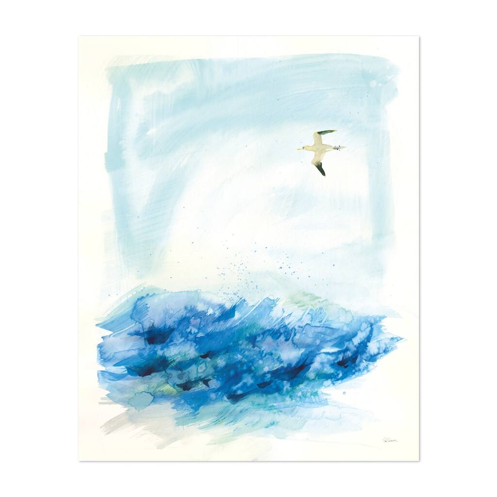 Beach Nature Nautical Ocean Seabird Unframed Wall Art Print/Poster