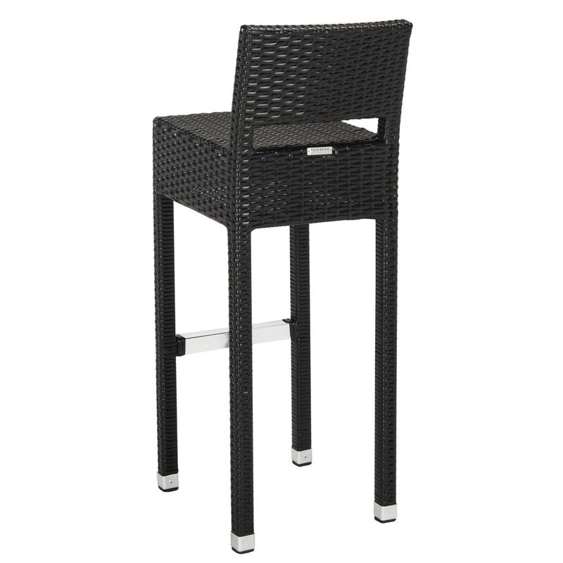 SAFAVIEH Noreta Indoor/ Outdoor 30-inch Stacking Counter Stool - 13Wx18Dx38H