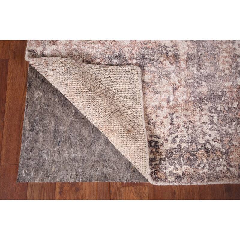 Modern Abstract Foyer Rug Handmade Wool Carpet - 2'9"x 5'0"