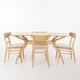 preview thumbnail 40 of 77, Idalia 5-piece Dining Set by Christopher Knight Home