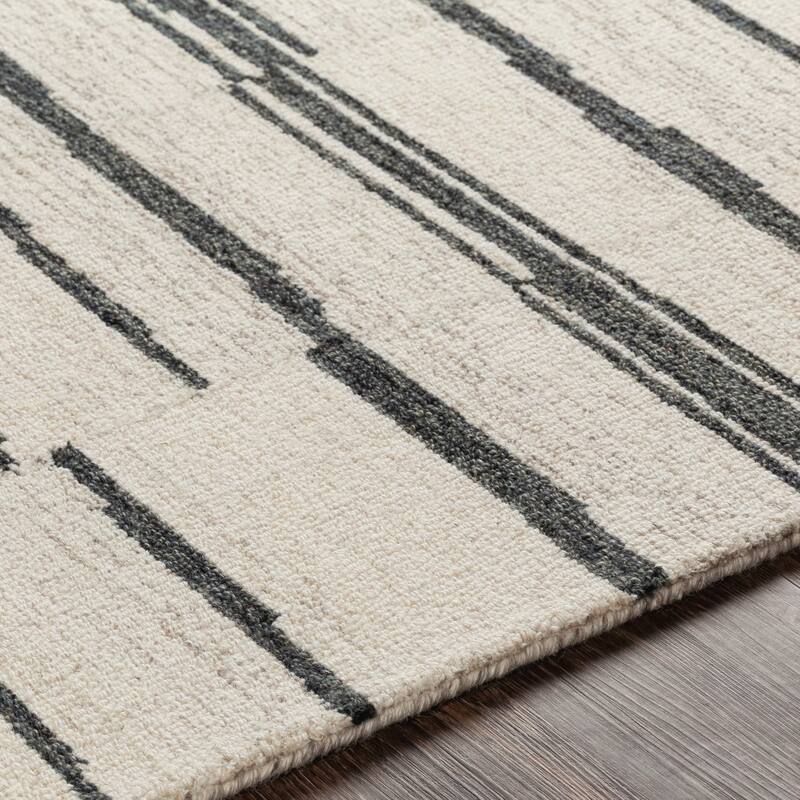 Livabliss Sierra Hand Tufted Geometric Wool Rug