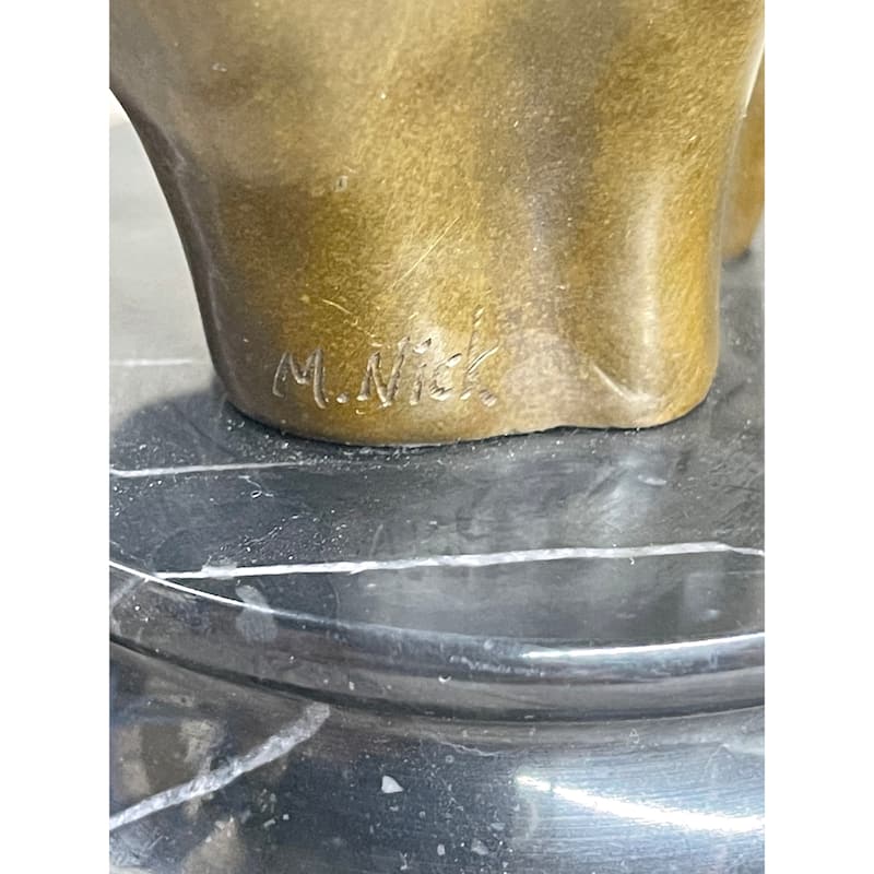 Handmade Art Crafted Art Two Girls Bronze Masterpiece Sculpture Statue