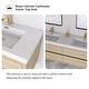 preview thumbnail 17 of 191, Wood Wall-Mounted Bathroom Vanity with Sink and Soft Close Drawers